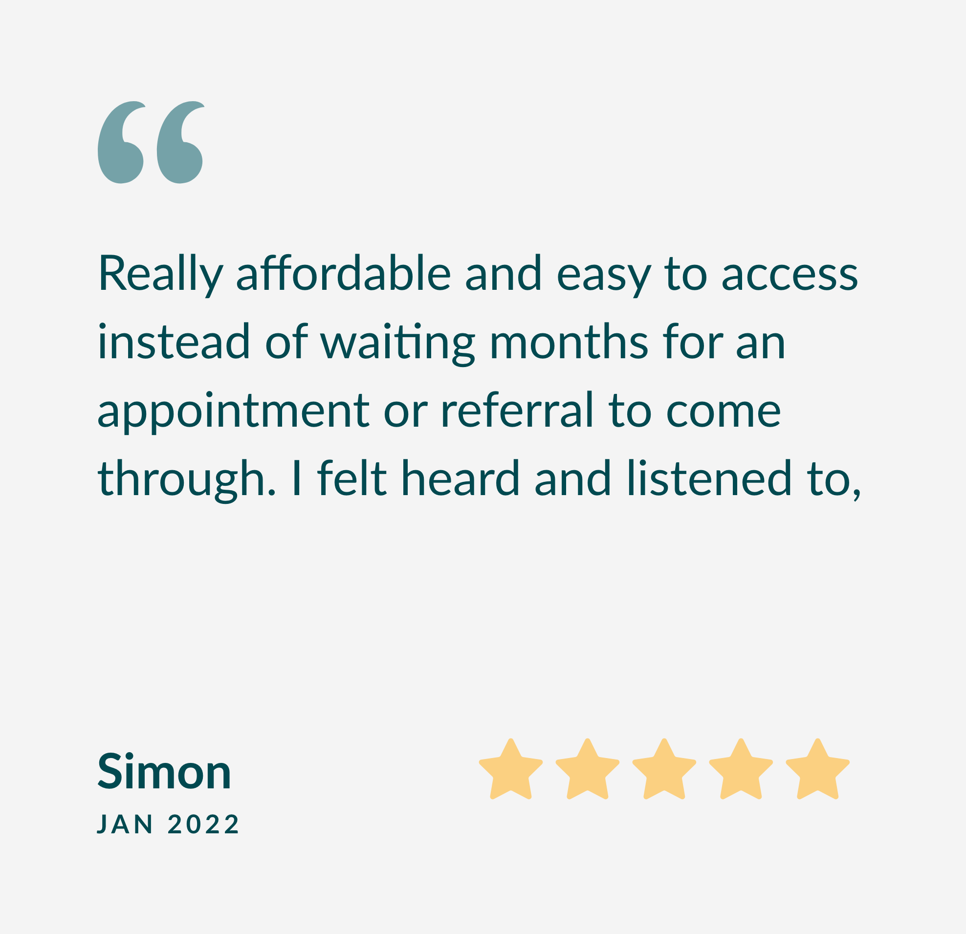 Testimonial – Simon